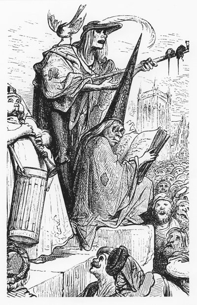 Die Bettlermusiker, Illustration aus 